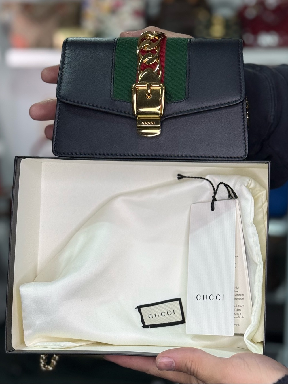 claudia Gucci Mini Bag $100 BFB used w/ disco